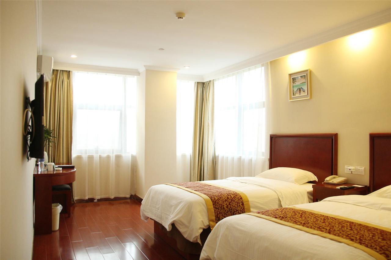Greentree Inn Anhui Wuhu Zhongshan Road Pedestrian Street Express Hotel Eksteriør billede