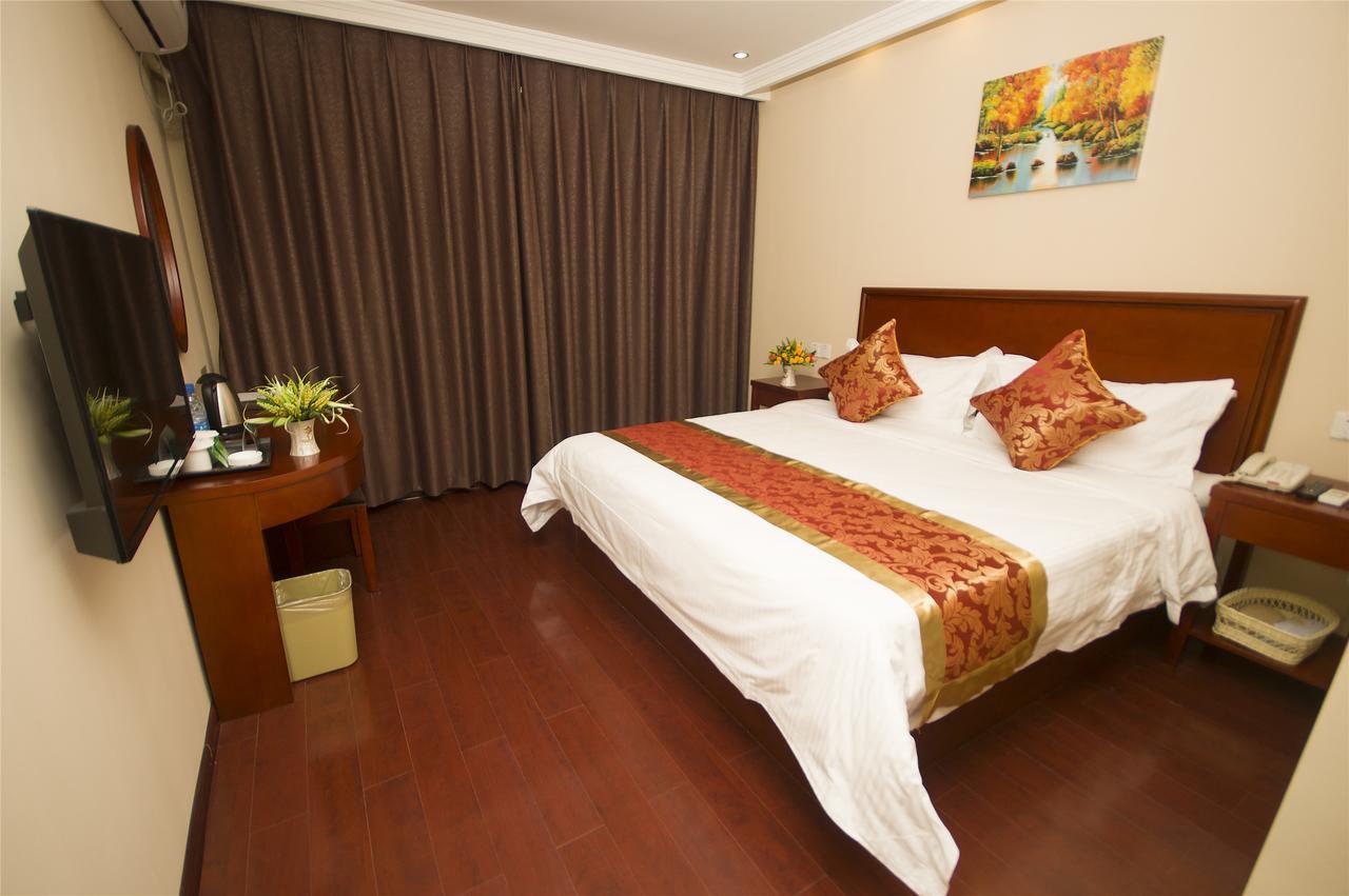 Greentree Inn Anhui Wuhu Zhongshan Road Pedestrian Street Express Hotel Eksteriør billede