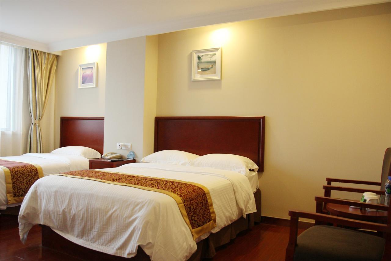Greentree Inn Anhui Wuhu Zhongshan Road Pedestrian Street Express Hotel Eksteriør billede