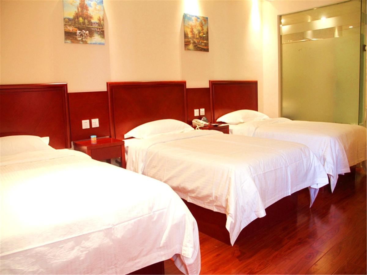Greentree Inn Anhui Wuhu Zhongshan Road Pedestrian Street Express Hotel Eksteriør billede